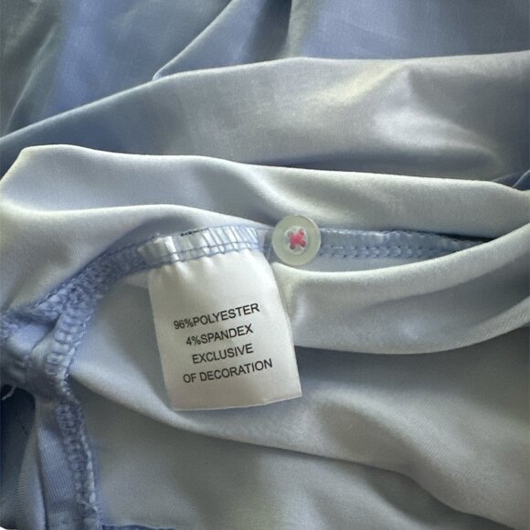 TailorByrd - Golf Polo -  NWOT - Blue and White - XXL - Picture 6 of 8